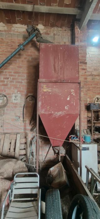 Tolva/silo metálica de carga