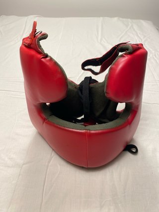 Casco de Boxeo Rojo