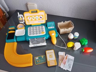 Supermercado electrónico de juguete
