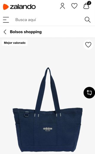 Bolso Shopping Adidas Azul
