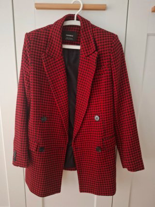 Blazer Pata de Gallo Pull&Bear