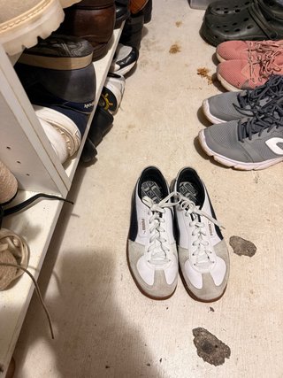 Zapatillas Puma Blancas y Azules