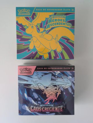 Lote 2 Scatole Allenatore Elite Pokémon