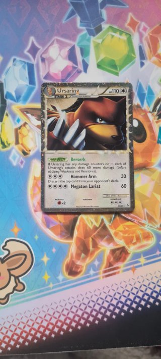 Cartas Pokémon: Celebi, Meganium y Ursaring