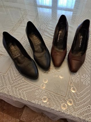 Lote de 2 pares de zapatos