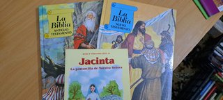 LOTE 3 LIBROS RELIGIOSOS BIBLIA