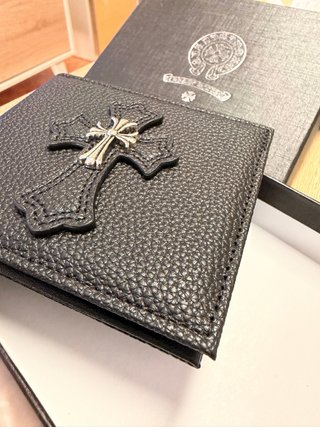 Cartera Chrome Hearts Negra