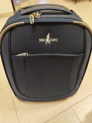 Maleta de 2 ruedas John Travel Azul