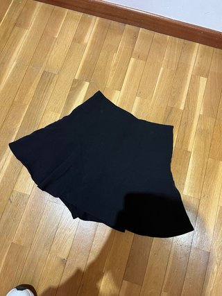 Falda pantalón negra