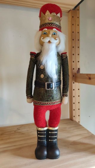Cascanueces Rey de Cerámica