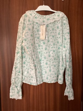 Camisa Romántica Estampada Jean Louis France