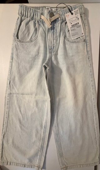 Pantalón Vaquero Zara Niña Talla 122