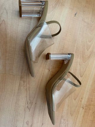 Sandalias Transparentes Talla 37
