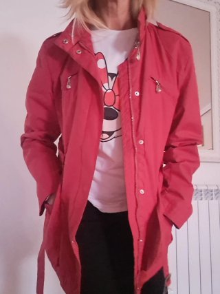 Chaqueta tipo gabardina