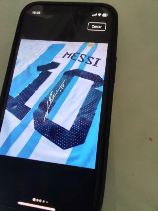 Camiseta Argentina Messi Firmada