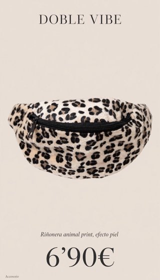 Riñonera Animal Print
