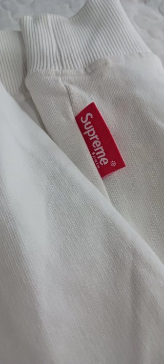 Sudadera Blanca Supreme Spain