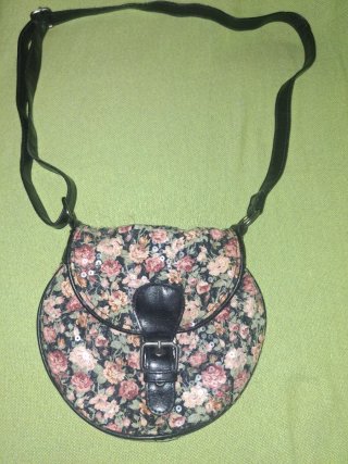 Bolso Bandolera Vintage Estampado Floral