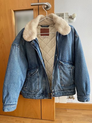Cazadora Bómber Sherpa Levi's Azul XS