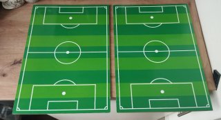2 Mini Campos de Fútbol de Contrachapado