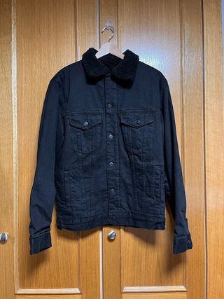 Chaqueta vaquera negra ZARA