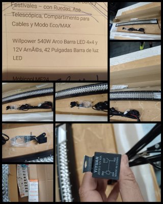 Barra LED Curva 42 Willpower 540W