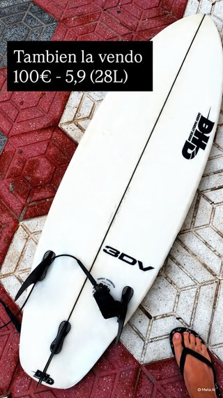 Tabla de Surf DHD 3DV 5'9 (28L)