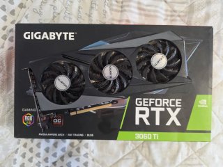 Scheda Grafica Gigabyte RTX 3060 Ti (Non funziona)