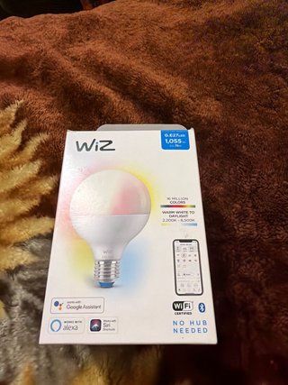 Bombilla Inteligente WiZ LED E27 RGB
