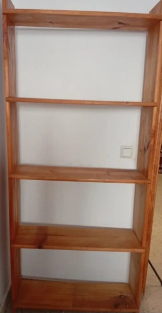 Estantería de Madera con 5 Baldas