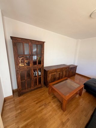 Mueble de Salón Rústico de Madera (3 Módulos)