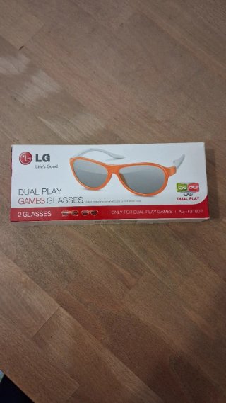 2 Gafas Gamer LG Dual Play