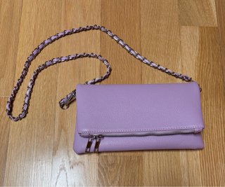 Bolso de hombro morado sin estrenar