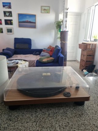 Tocadiscos Auna con Tapa Protectora