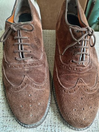 Zapatos  Ante Marrón Hombre