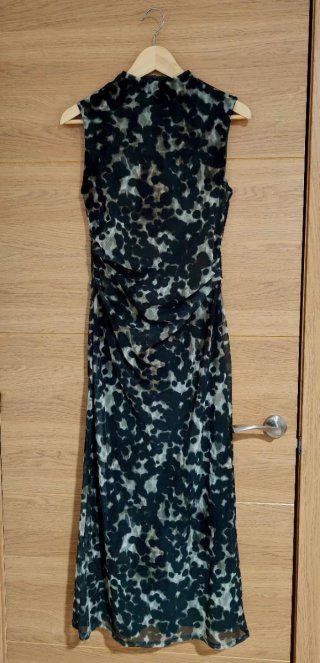 Vestido Estampado Sin Mangas