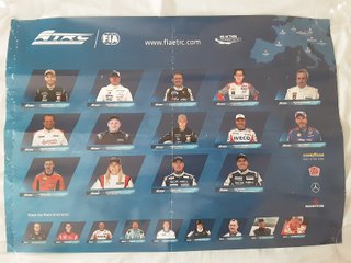 Poster Europeo Camiones Jarama Pilotos
