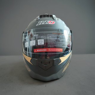 Casco de Moto BLD Negro y Dorado talla S