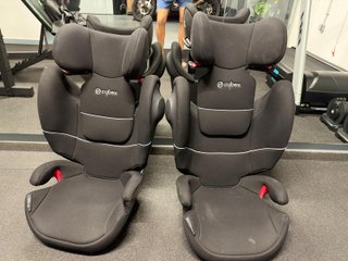 2 UNIDADES: Alzador con Respaldo Cybex Isofix