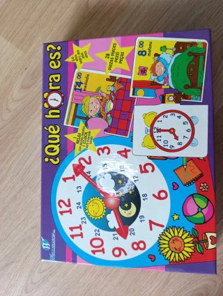 ¿Qué hora es? Juego Educativo