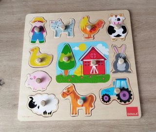 Puzzle de Madera Granja Goula