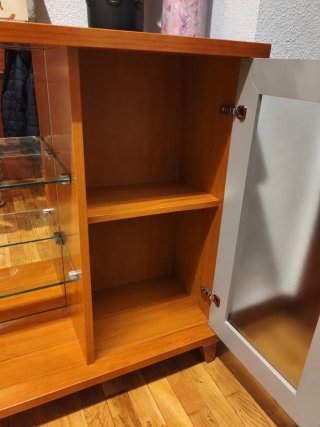 Mueble recibidor de madera
