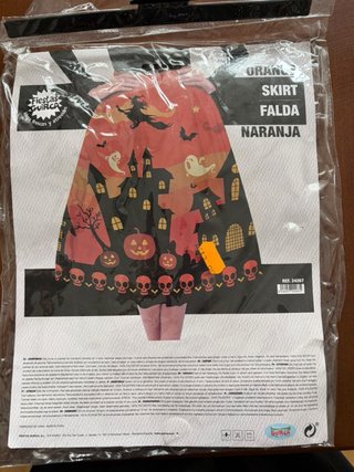 Falda de Bruja Fiestas Guirca Talla Única