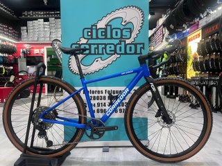 Bicicleta Gravel Corredor GR-Cinco Azul Mate