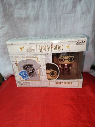 Funko Pop Harry Potter con Camiseta Talla XL