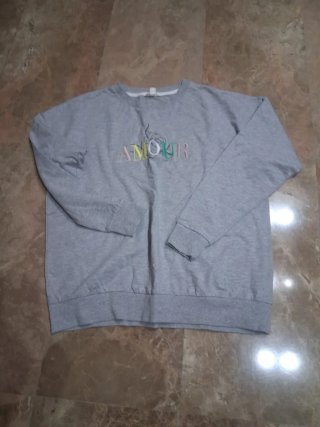 Sudadera Springfield Gris Talla XL