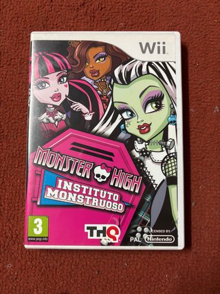 Juego Wii Monster High: Instituto Monstruoso