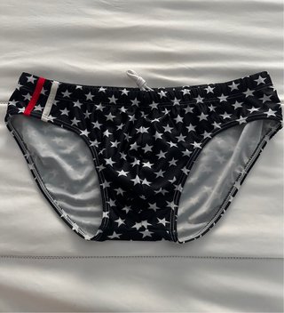 Bañador con estampado de estrellas