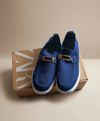 Zapatos Zara Azules