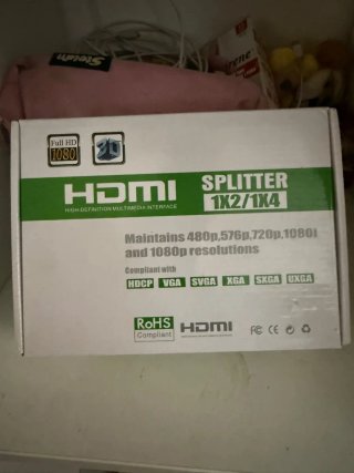 Splitter HDMI 1x2 / 1x4